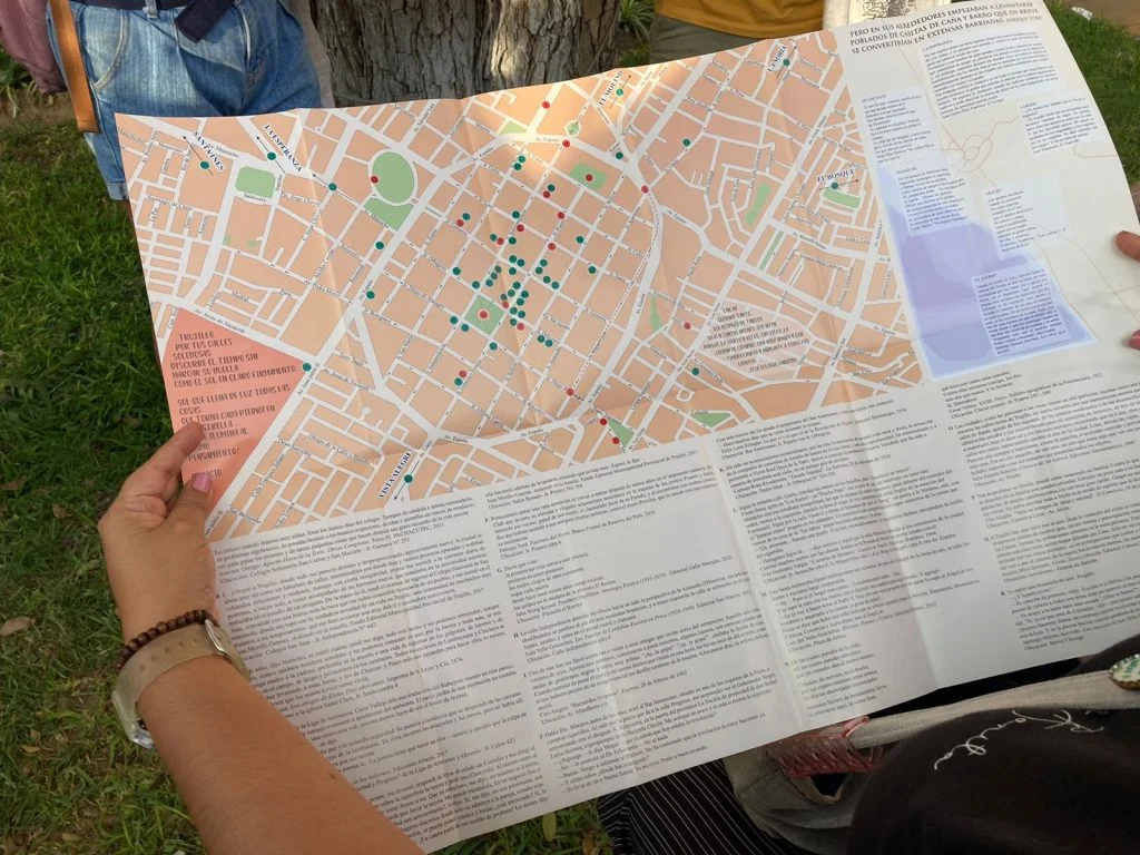 Todos los participantes o peregrinos reciben este documento que le sirve de guía. Imperdible. (Foto: Jesús Pinedo).