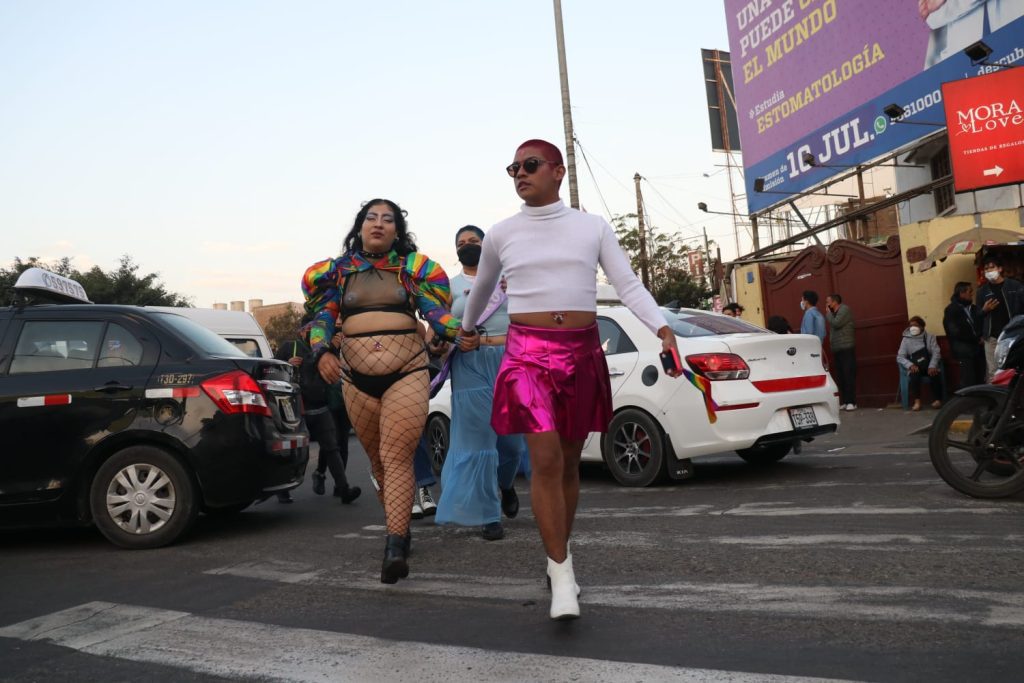  Día Internacional del Orgullo en Trujillo concita cada vez más participantes. (Foto: Iván Orbegoso C.)