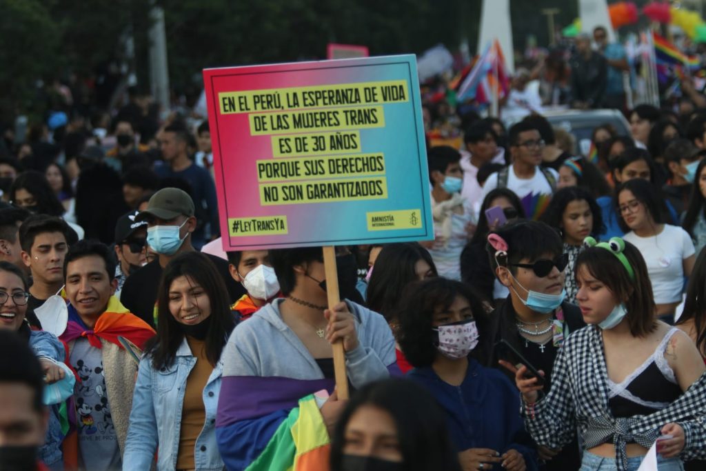 La reivindicación de derechos es una de la necesidades de la comunidad LGTBI+. (Foto: Iván Orbegoso C.). 