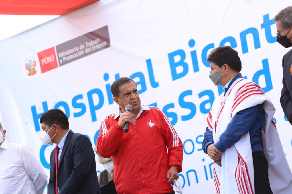 Manuel Llempén insistió con el destrabe de Chavimochic y con otro hospital para la provincia de Virú.