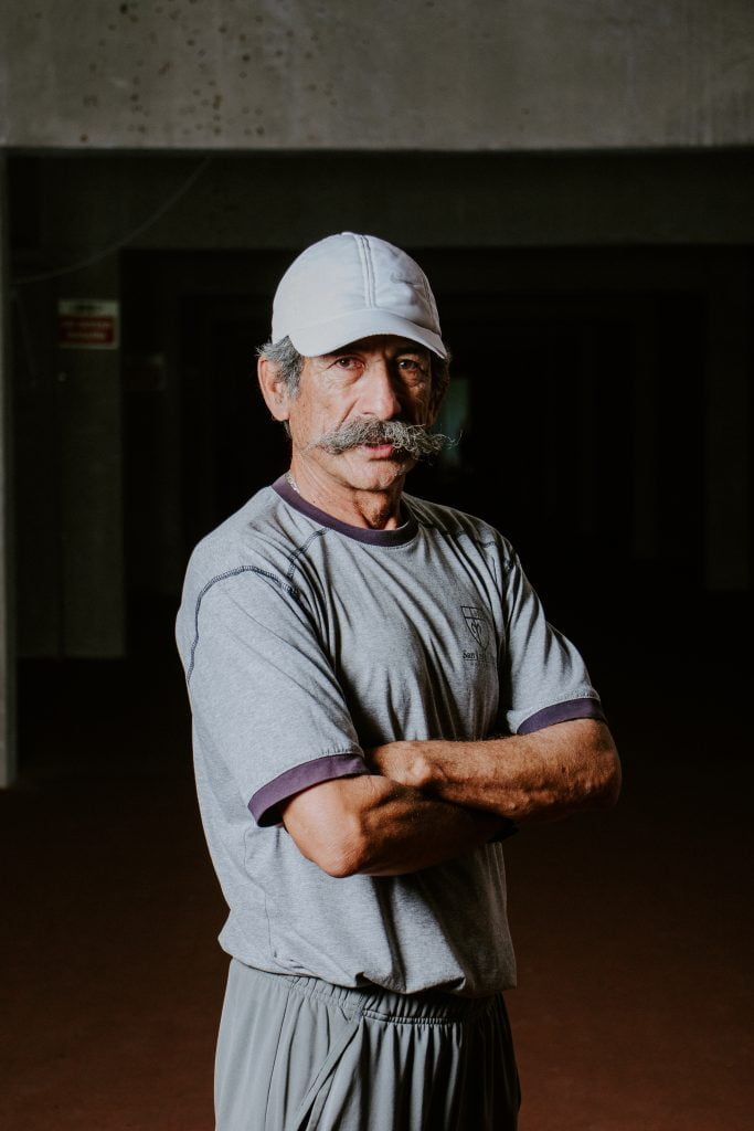 El profesor Óscar Rodríguez. (Chachy Albán)