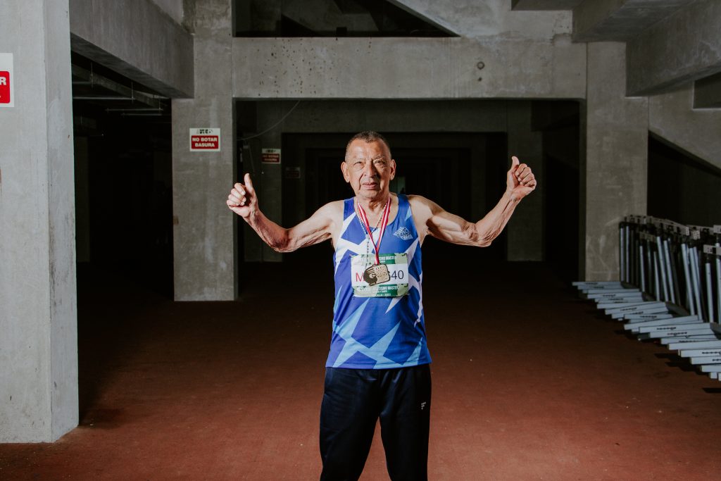 Antonio Alcalde, competidor del Callao, cosechó, hasta el sábado, tres medallas de oro. (Foto: Chachy Albán). 