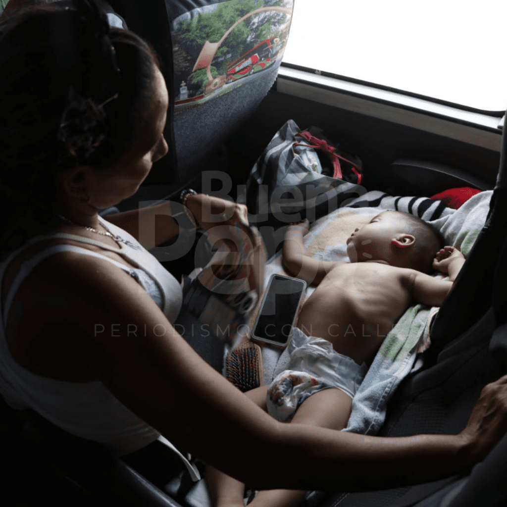 Varios menores de edad sufren las consecuencias de las protestas.