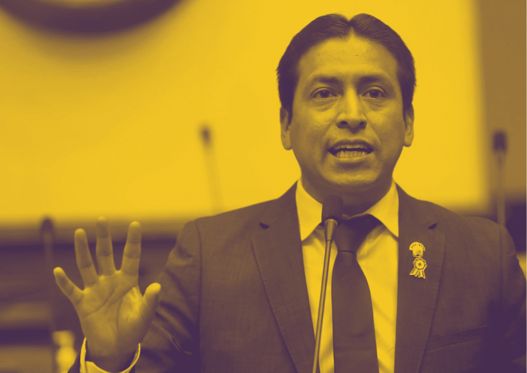 Violación en el Congreso: Freddy Diaz.