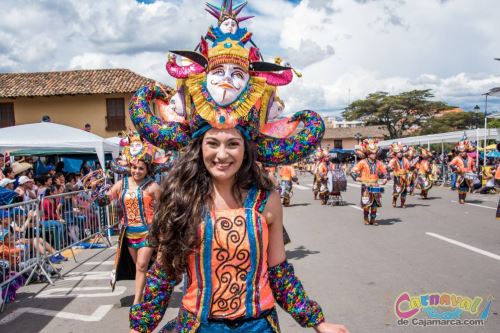 Las comparsas y la alegría vuelve dos años después a Cajamarca. (Foto: Andina)