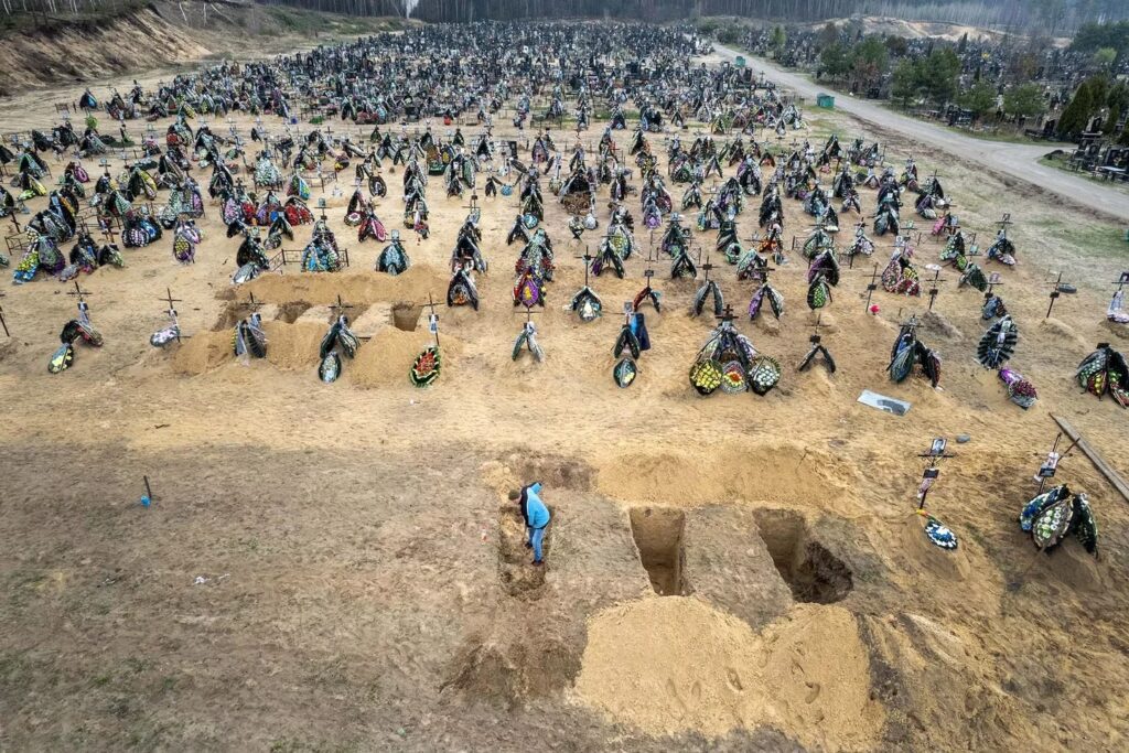 La guerra ha dejado cientos de muertos en Ucrania.
