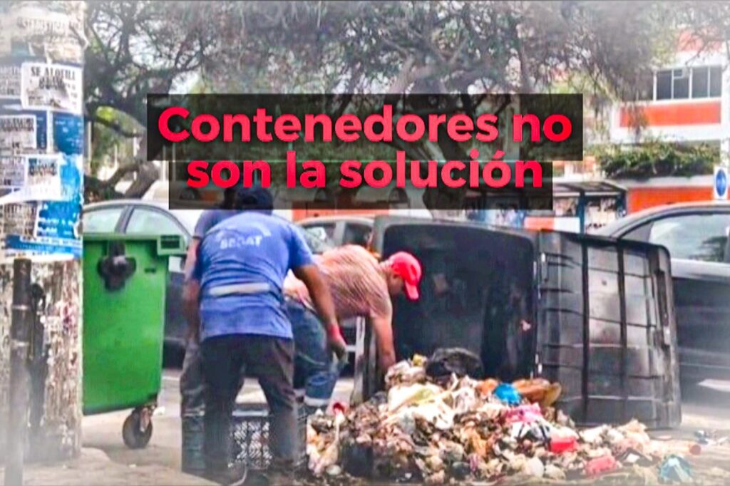 Los contenedores son focos de enfermedades: basura se acumula en las ...