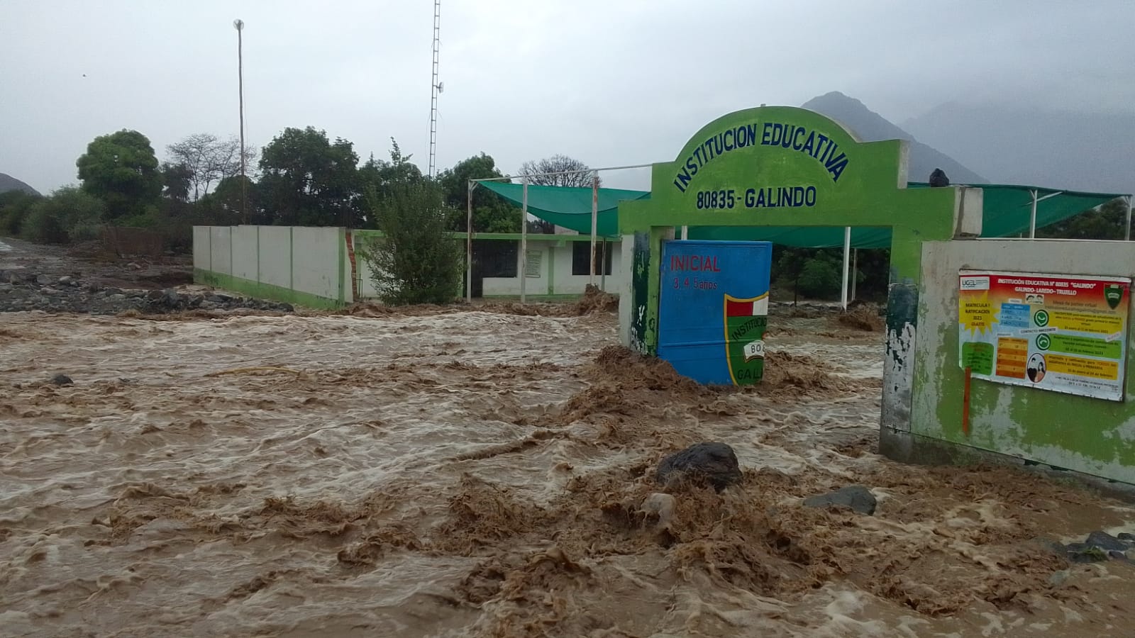 La sierra liberteña sufre el ciclón Yaku