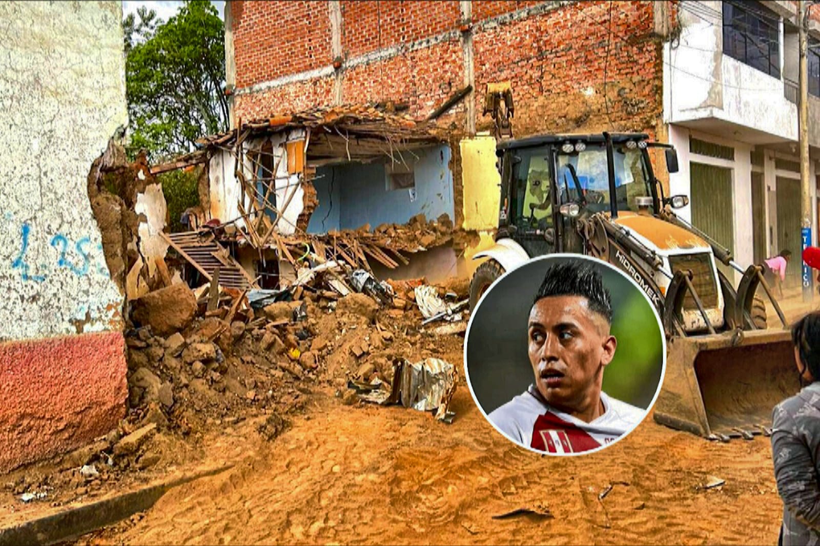 Falsa alarma: familia de Cueva niega que huaico haya derrumbado su casa de Huamachuco