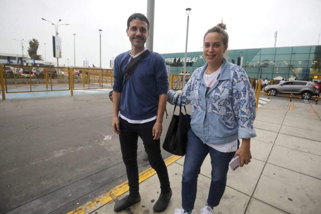Central. Virgilio Martínez y Pía León, el 22 de junio, cuando regresaron al país luego de recibir en España el título por comandar el mejor restaurante del mundo. (Foto: Andina).