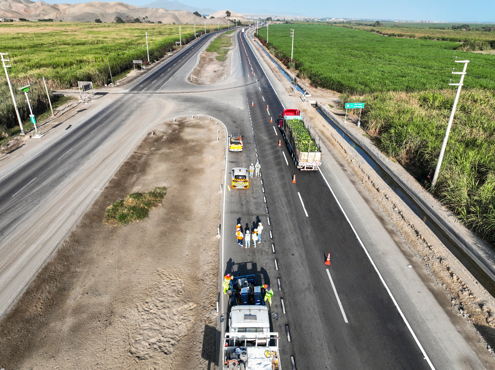 Aunor destina inversión de 9 millones de soles en tramo Pativilca - Santa - Salaverry para reducir accidentes