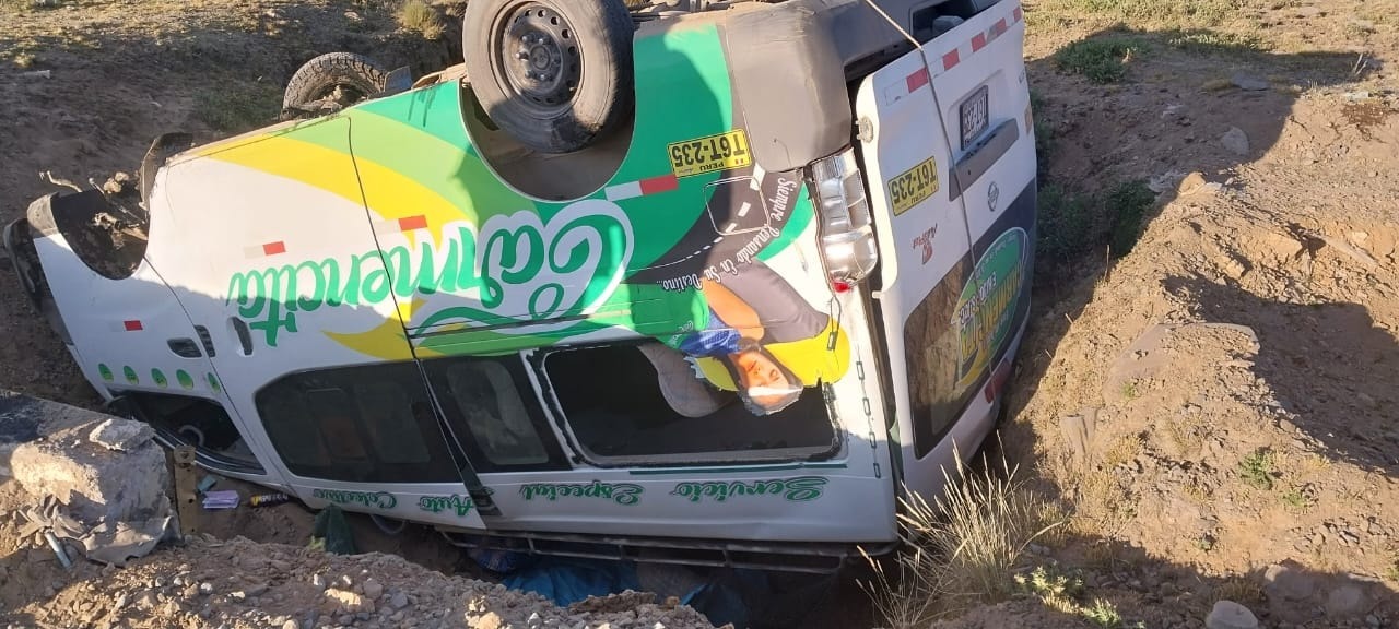 En horas de la tarde, se produjo un nuevo accidente en la carretera que une Santiago de Chuco con Shorey, como consecuencia del mal estado de la vía. La unidad móvil de la Empresa de Transportes Carmencita, con placa T6T-235, se volcó después de que el conductor perdiera el control del vehículo.