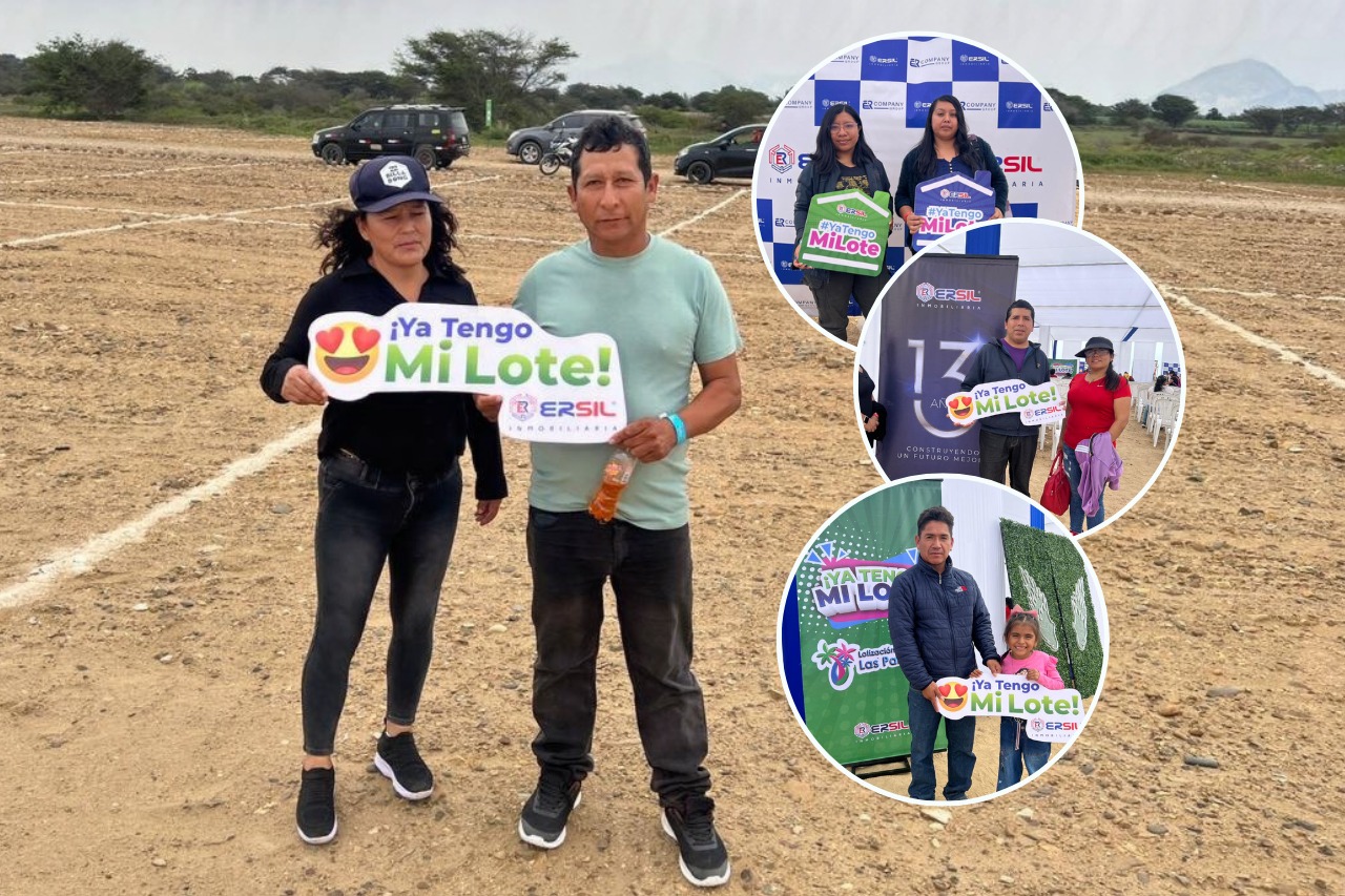 Paiján: 800 familias reciben lotes para construir casas de campo El sueño de la casa propia está próximo a hacerse realidad para más de ochocientas familias, quienes recibieron su lote para construir su vivienda en el sector Las Palmeras de Paiján. En una actividad protocolar, organizada por Ersil Inmobiliaria, encargada del megaproyecto, se entregó formalmente los espacios lotizados a sus propietarios.