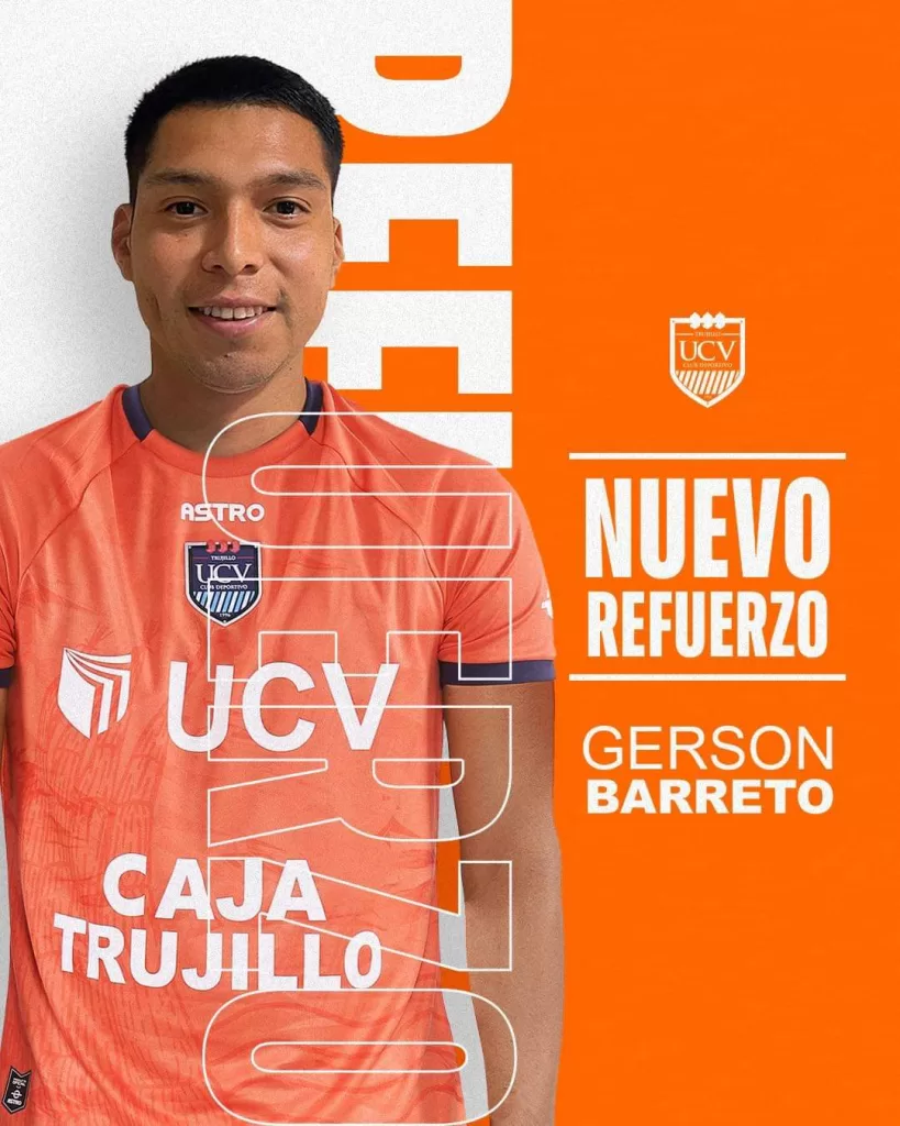 Vallejo presenta a Gerson Barreto.