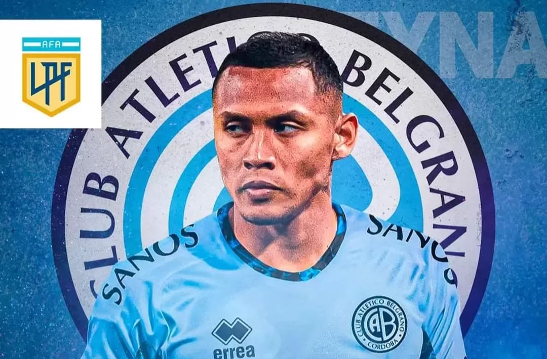 Bryan Reyna llegó a Córdoba y hoy será presentado como jugador de Belgrano Bryan Reyna está a segundos de firmar contrato con Belgrano de Argentina, que este 2024 jugará la Copa Sudamericana.