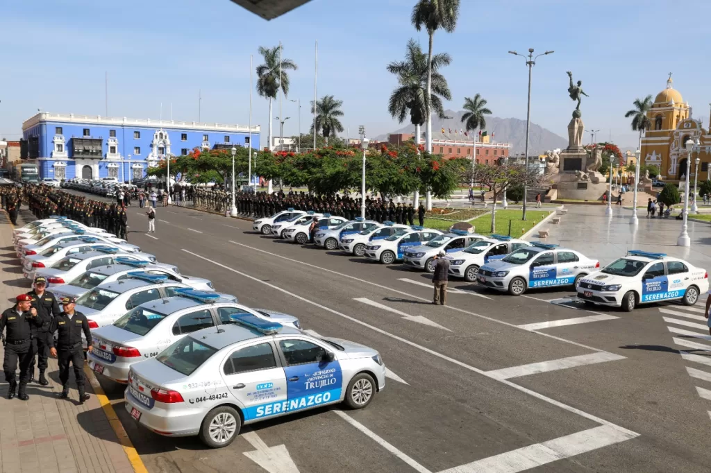 Patrulleros municipales ya recorren las calles de Trujillo con apoyo de la Policía Nacional.