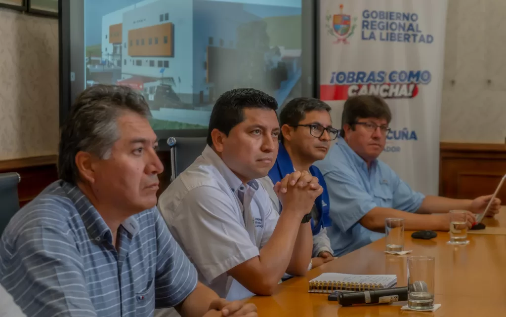 Martín Namay, gerente del Gobierno Regional de La Libertad. 