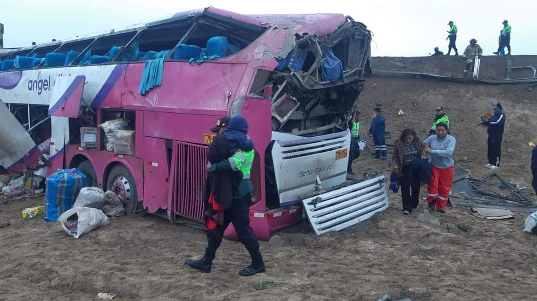 Un muerto y más de 20 heridos en un accidente en la Panamericana Norte ...