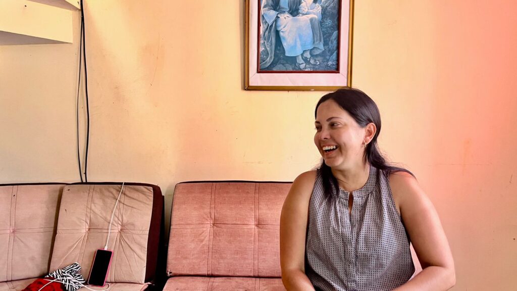 violencia de mujer. Historia de peruana.