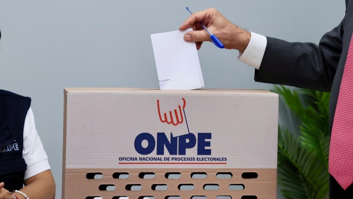 Elecciones. JNE