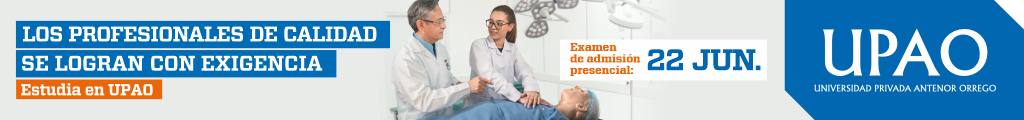 Examen de admisión UPAO 22 de junio 2025