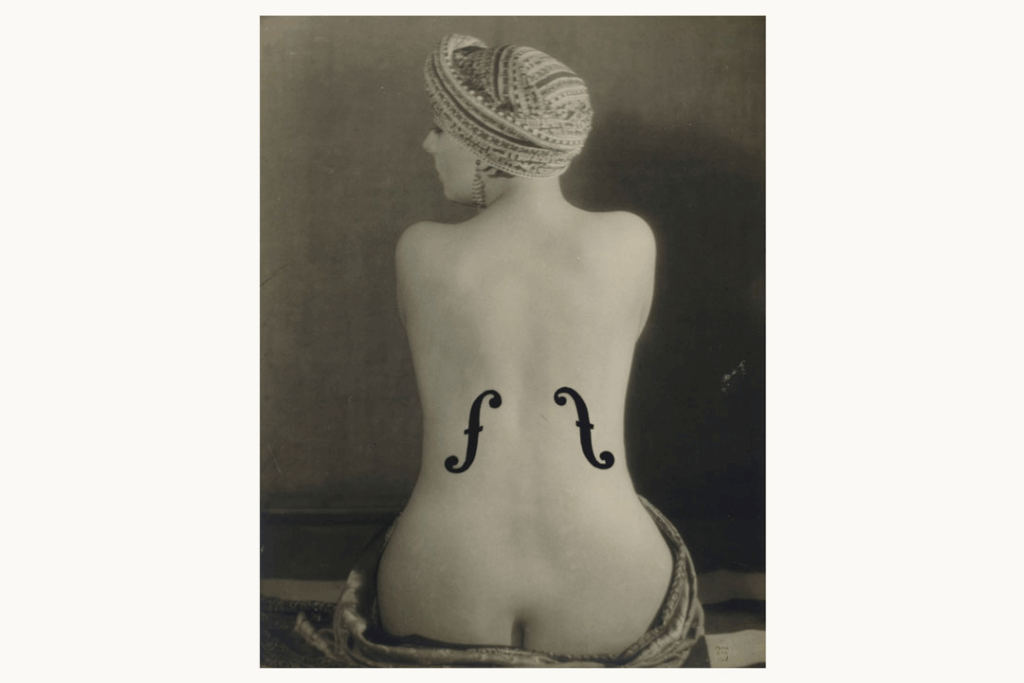 Marcio Taboada. Hombre rayo, mujer violín
Texto inspirado en Le Violon d'Ingres