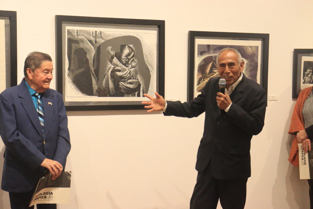 Alberto Ramos, presenta exposición de grabado en Trujillo.