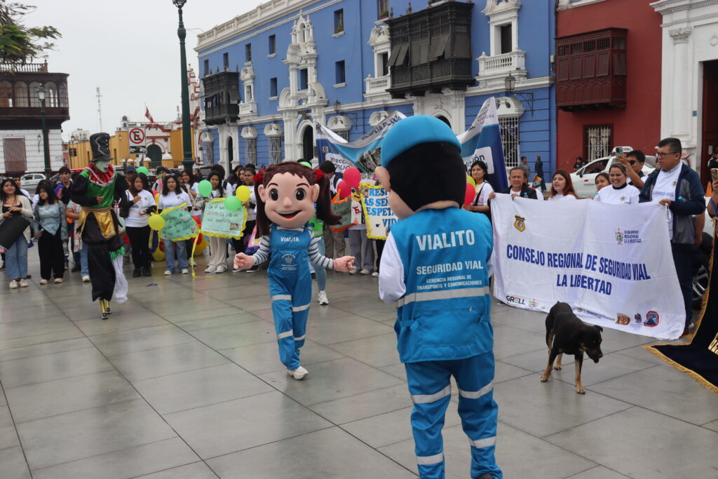 Semana de la seguridad vial en Trujillo. 