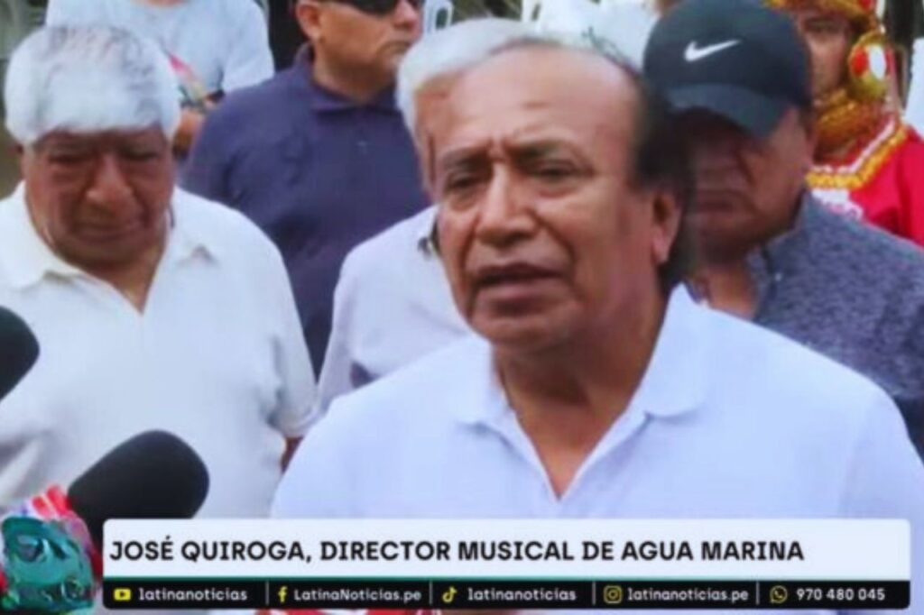 Pepe Quiroga, director de Agua Marina, denunció constantemente las extorsiones que recibía la agrupación. ¿Qué hizo la Policía? Nada.