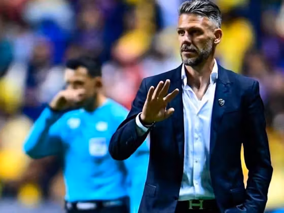Martín Demichelis fue técnico de River Plate de Argentina.