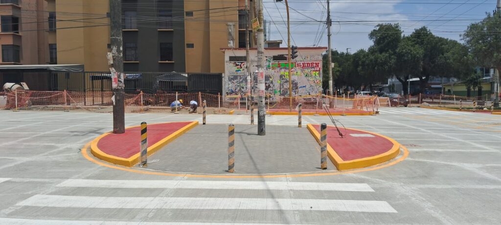 Cruce de avenidas Túpac Amaru y América Norte, en Trujillo, reabrirá el tránsito vehicular este fin de semana.
