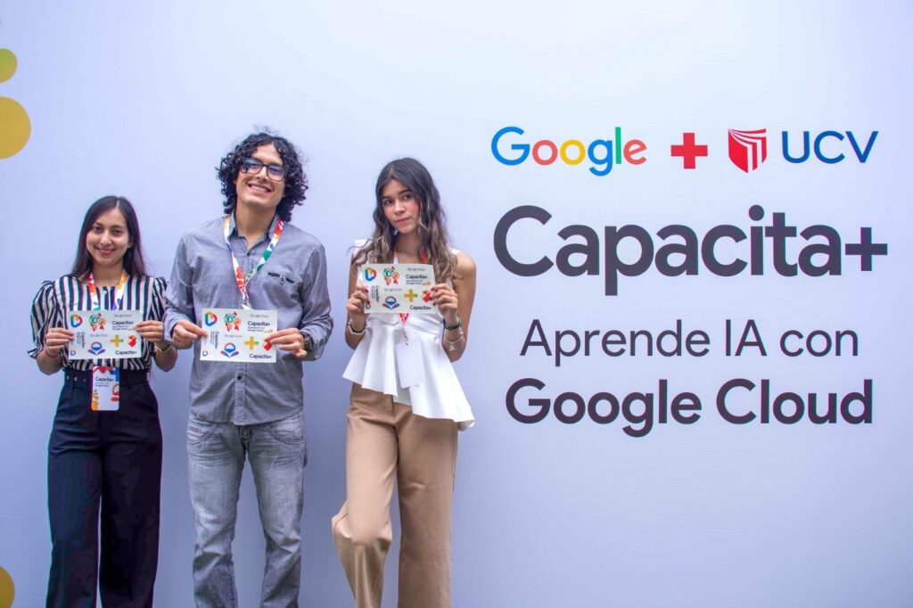 Estudiantes de la UCV participan en entrenamiento en IA gracias a Google.