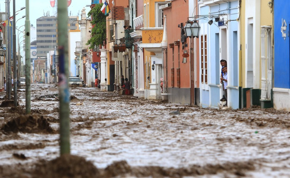 La Libertad, lluvias