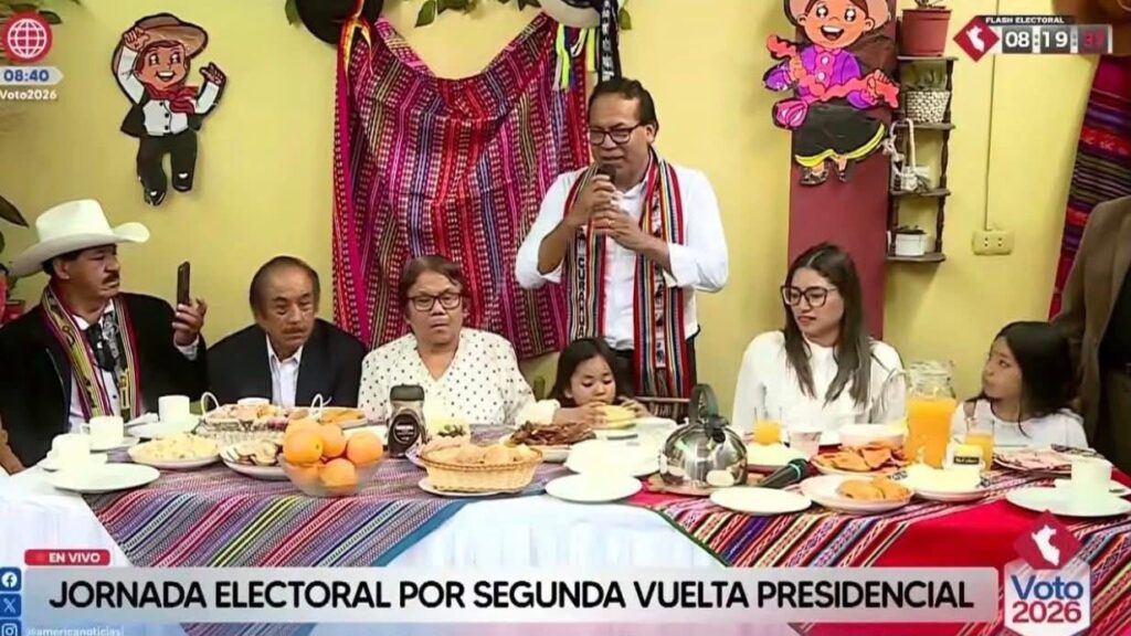 Desayuno electoral.