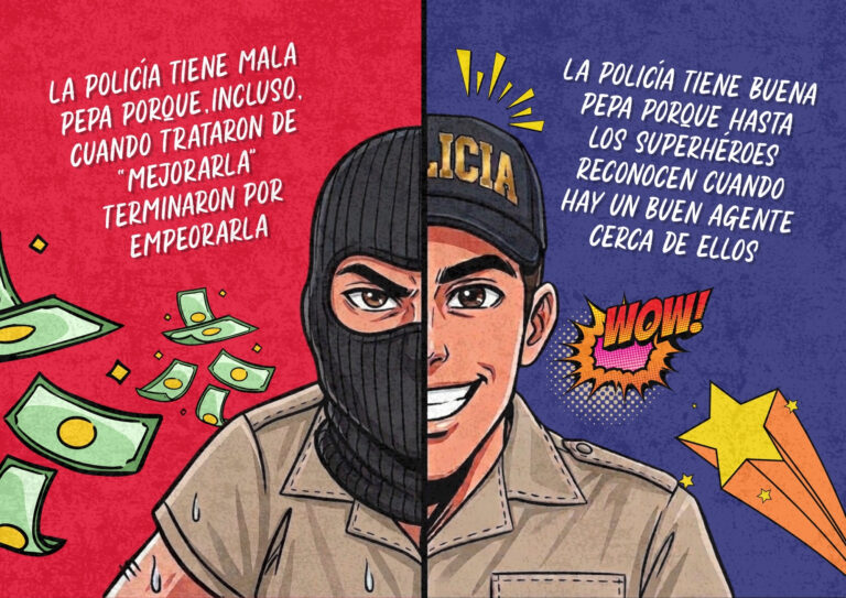 La buena y mala pepa: la Policía La buena y mala pepa: la Policía
